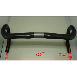 aidetek Road Handlebar Carbon Fiber Bicycle Handlebar 31.8mm 420mm Drop Bar 3K AHB05