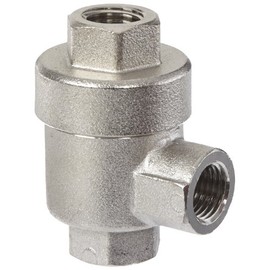 Legris 7982 14 14 Nickel-Plated Brass Quick Exhaust Valve, 1/4" NPT Female