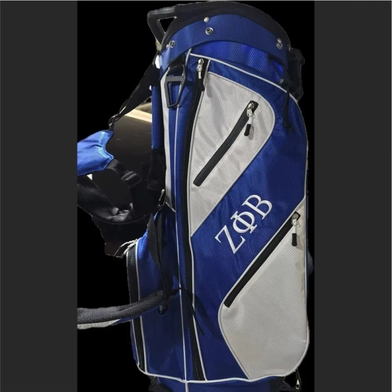 ZETA PHI BETA GOLF BAGS, ZETA SORORITY GOLF BAG, GREEK