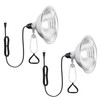 Healsmart 8.5" Clamp Light Socket, 150-Watt Maximum with 6 Feet