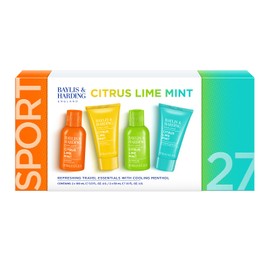 Baylis & Harding Citrus, Lime & Mint Men's Refreshing Travel Essentials Gift Set - Vegan Friendly