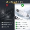 Swlong 2Pcs 簡単取り付け プラスチック製 反射テープ 高輝度 警告 耐水 安全対策 野外