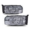 G-PLUS Headlights Assembly, Compatible with 2002 2003 2004 2005 Dodge