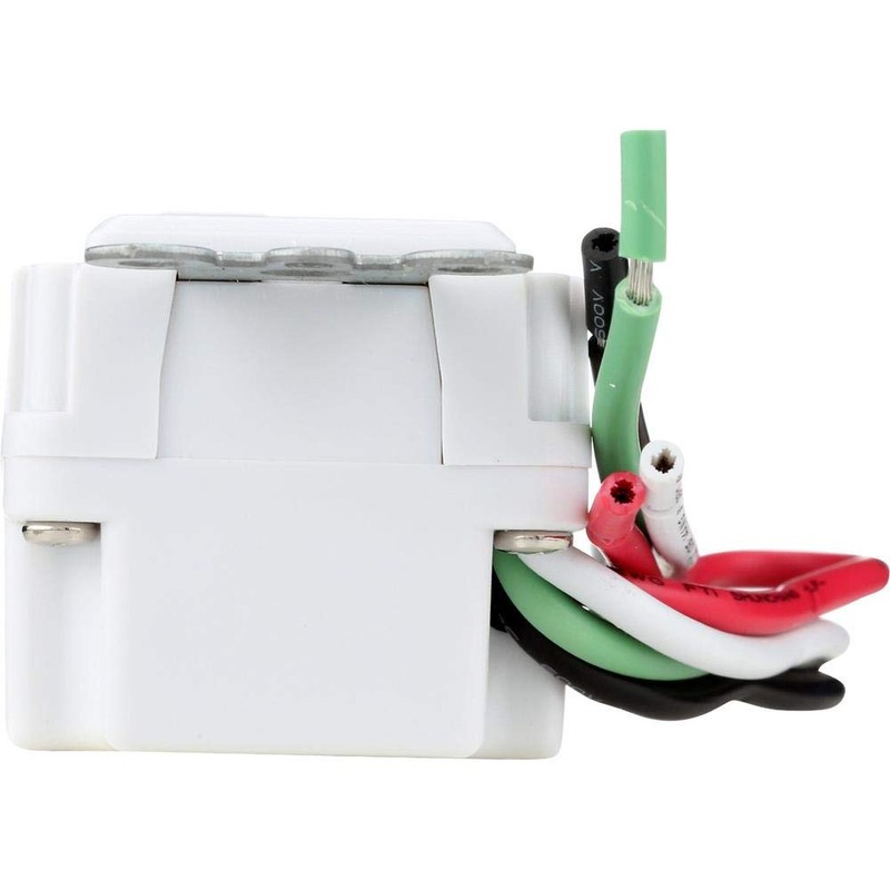 Westek TMDCD60 Hardwire Indoor Countdown 6-Setting Wall Switch Timer, White