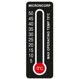 ONDOLAB Reversible Thermometer Label 0-50℃ | SCA -01
