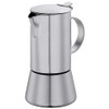 Cilio Espresso Maker Aida for 4 Cups, Silver