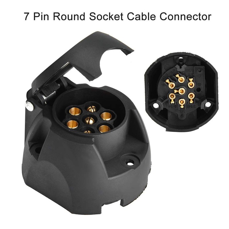 Trailer Plug Socket Trailer Light Plug 7 Pin Voltage 12V