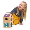 Tender Leaf Toys Wooden Monster Lock Box - 8 Different