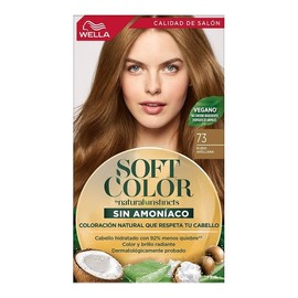 Tinte para cabello Soft Color Wella semipermanente 73 rubio avellana