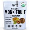 Pure Organic Monk Fruit Powder Natural Sweetener with Zero Calories, Keto & Paleo Friendly, 5 oz