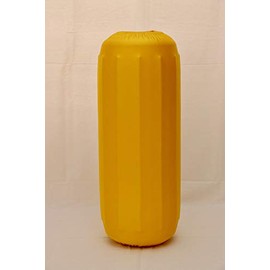 Bumper Buddies Boat Fender Cover (2 per pkg) Fits Taylor Made Big B#2 (8"x 20") Center Rope Tube Marine Fender by Kansas Creations (Gold)