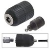 Gasea 2-13mm Capacity Keyless Drill Chuck Quick Change Converter Conversion