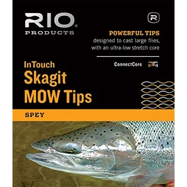 Rio InTouch Skagit MOW Línea para Pesca con Mosca, Punta Liviana, Blanco, 10' Float Fishing Line, White