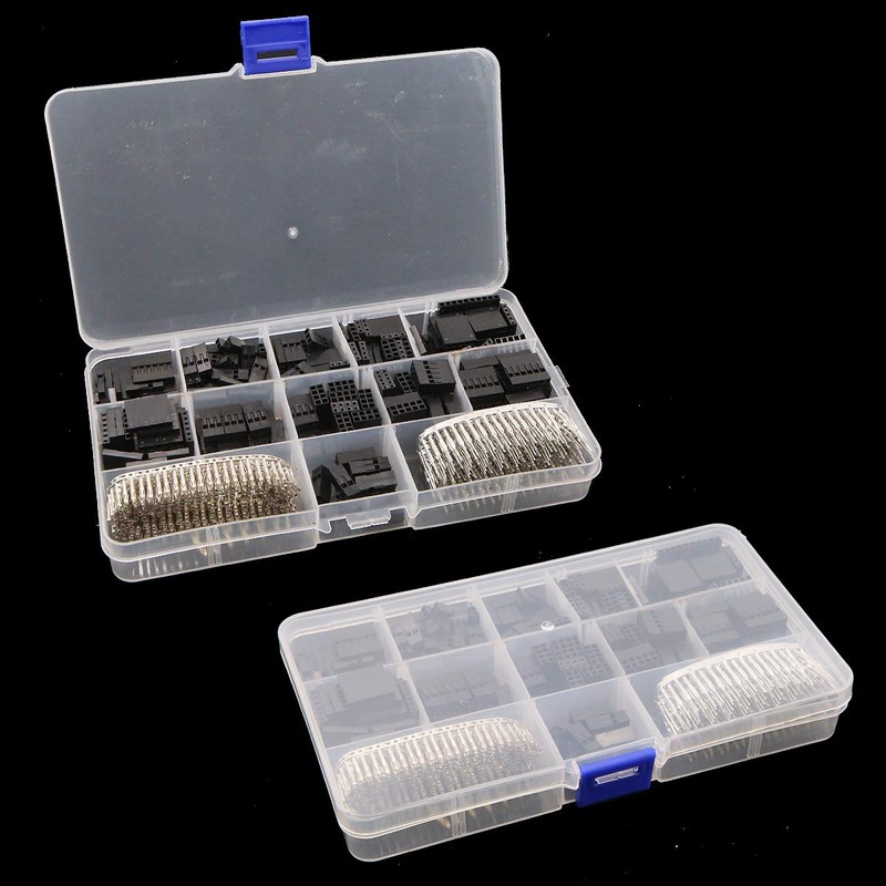 Dawa A-158 620 Pcs Dupont Connector 2.54mm Dupont Cable Jumper