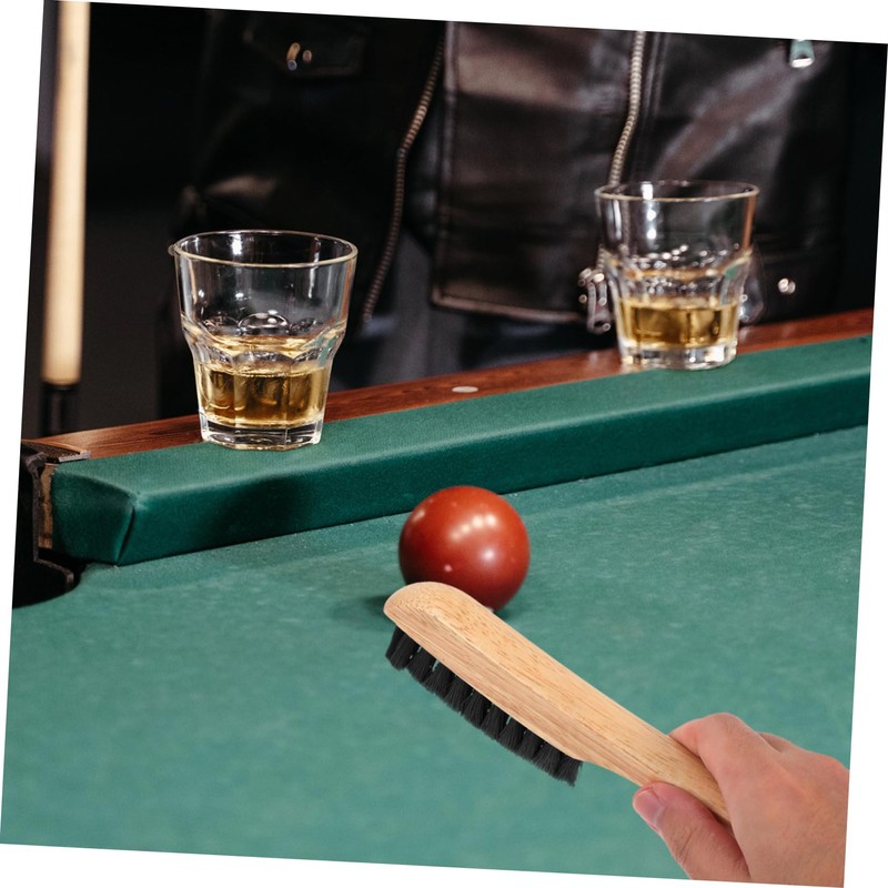 BESPORTBLE Billiard Table Brush Pool Brush for Felt Pool Table