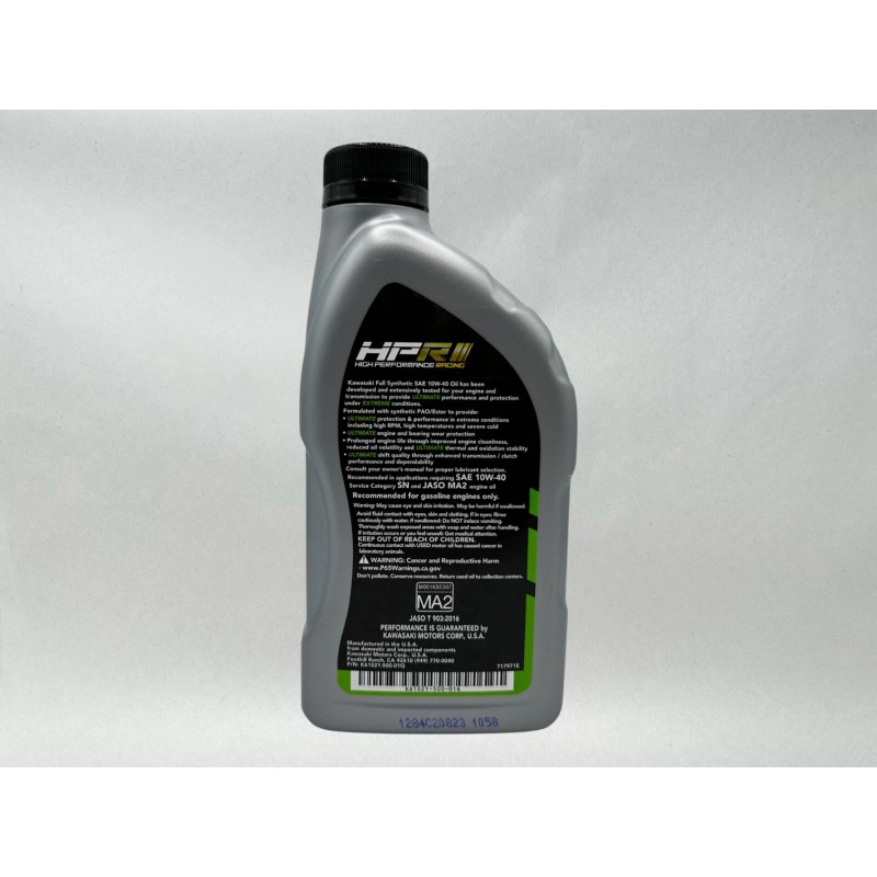 Kawasaki Cyclemax Full-Synthetic KPO Oil Change Kit fits 2008-2014 Kawasaki