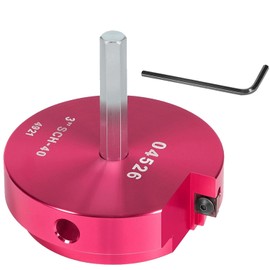 PPR300 PVC Pipe Reamer 3-Inch Head with 3/8-Inch Hex Shaft compatible with Standard 1/2" Drills, Plastic Pipe Fitting Reamer Plumbing Tool for SCH40 PVC, ABS, CPVC Socket Saver