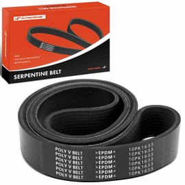 A-Premium Heavy-Duty Serpentine Drive Belt Compatible with Freightliner M2 112 2011-2012 12.8L - Replace 0131893635