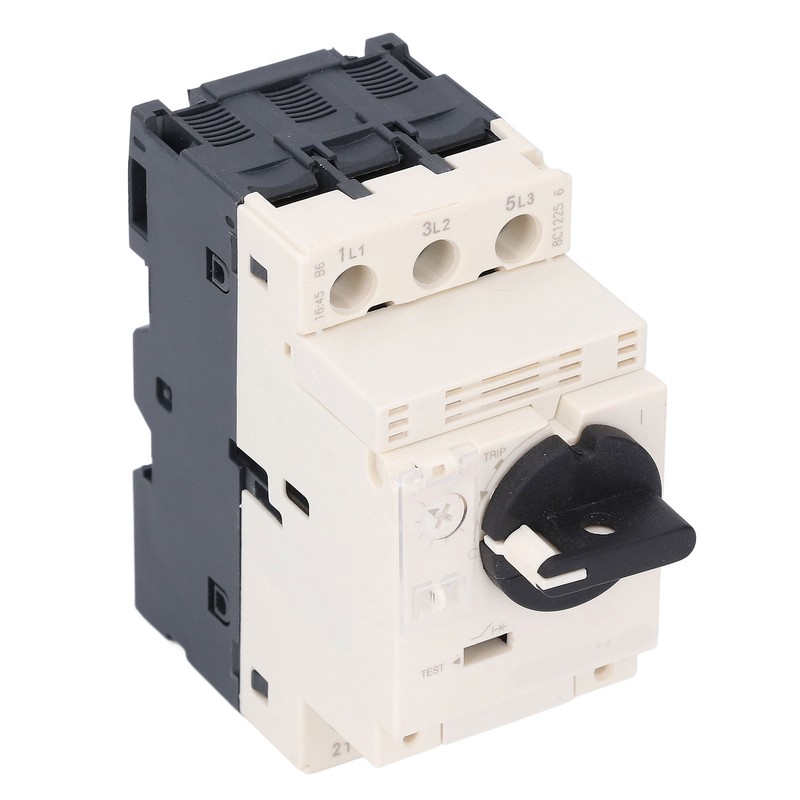 Motor Protection Circuit Breaker 4‑6.3A Knob Type Thermomagnetic Switch 35mm