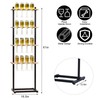 ikare Champagne Wall,Champagne Wall Holder for Party 50, 4 Tiers