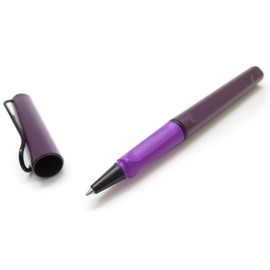 LAMY Rollerball Pen, Water-based, Safari, Violet Blackberry, L3D8 Limited