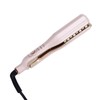 Flat Curling Iron 45W Pink Negative Ion Hair Crimper Waver
