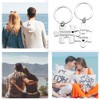 Matching Couples Keychain for Boyfriend Girlfriend Birthday Anniversary Christmas Gifts