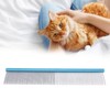 Pet Steel Comb 2 Different Densities Prevents Static Dog Grooming