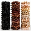 Satin Scrunchies Hair Ties Set