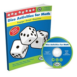 Didax DD-215295-A1 Dice Activities for Math Book & CD