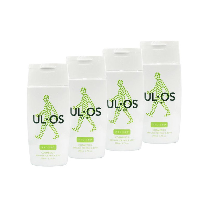 Urros 우르오스 모이스처라이저 스킨밀크 중건성 200mlx4개 Uros Moisturizer Skin Milk