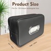Noaman Upgraded Large Car Tissue Holder Premium PU Leather Tissues