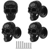 WTOYRRT 4 pcs Creative Skull Knobs Pull Handle Cabinet Door