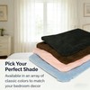Knee Pillow Cover with Zipper, 10"x8"x6" Replacement Leg Pillow Case