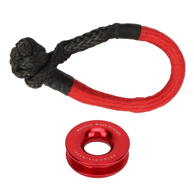 Rope Retention Pulley Rope Shackle Kit High Toughness for Off