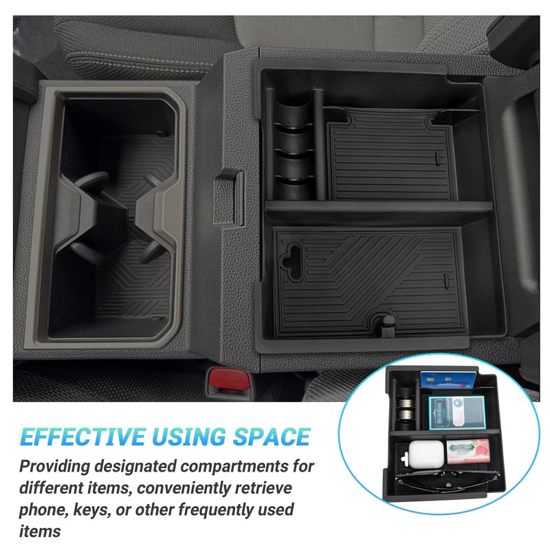 Center Console Organizer Compatible with 2025-2026 Toyota 4Runner (6th Gen)