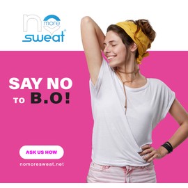 No More Sweat Women's Sport Daily Antiperspirant Cream 24hr Protection, 80mL