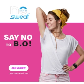No More Sweat Women's Sport Daily Antiperspirant Cream 24hr Protection, 80mL
