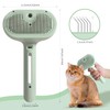 ZUMAEY Cat Steam Brush for Shedding Cat Brush for Indoor