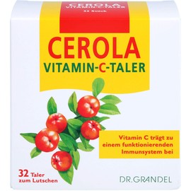 Cerola Vitamin C Taler, 32 St