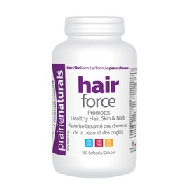 Prairie Naturals Hair Force Softgels, 180 Count