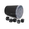 WeLoveDice DiceCupFlex Flexible Dice Cup with Lid Including 5 Dice