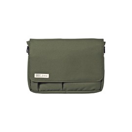Lihit Lab Smart Fit A7575-22 Carrying Pouch, 8.3 x 5.8 inches (A5 / 210 x 148 mm), Olive