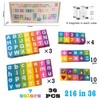 Magnetic Letters & Numbers Blocks ABC Travel Toys Spelling Game