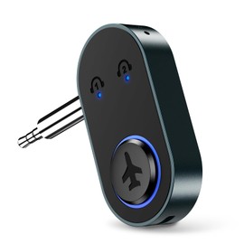Brifit Bluetooth 5.3 Adapter Transmitter, Bluetooth Sender Unterstützt 2 Kopfhörer Low Latency, Aux Klinke 3.5mm Audio Adapter, Verwendung in Flugzeugen und Fitnessstudios, TV/PC Stereoanlage