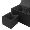 Card Deck Box with 3 Drawers Large Capacity Magnetic Closure