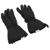 One Pair Heated Gloves Unisex Black XL 3 Gears Temperature