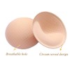 ONDY Bra Insert Pads 2 Pairs, Round Breast Enhancers,Invisible Bra