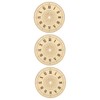 Tofficu 3pcs DIY Clock Dial Replacement for Wall Clock Sturdy