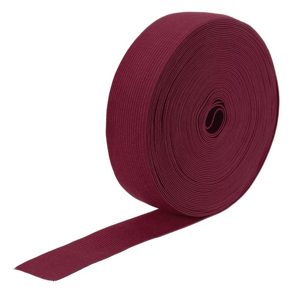 sourcing map Elastic Bands for Sewing 1.1" 10 Yard Dark
